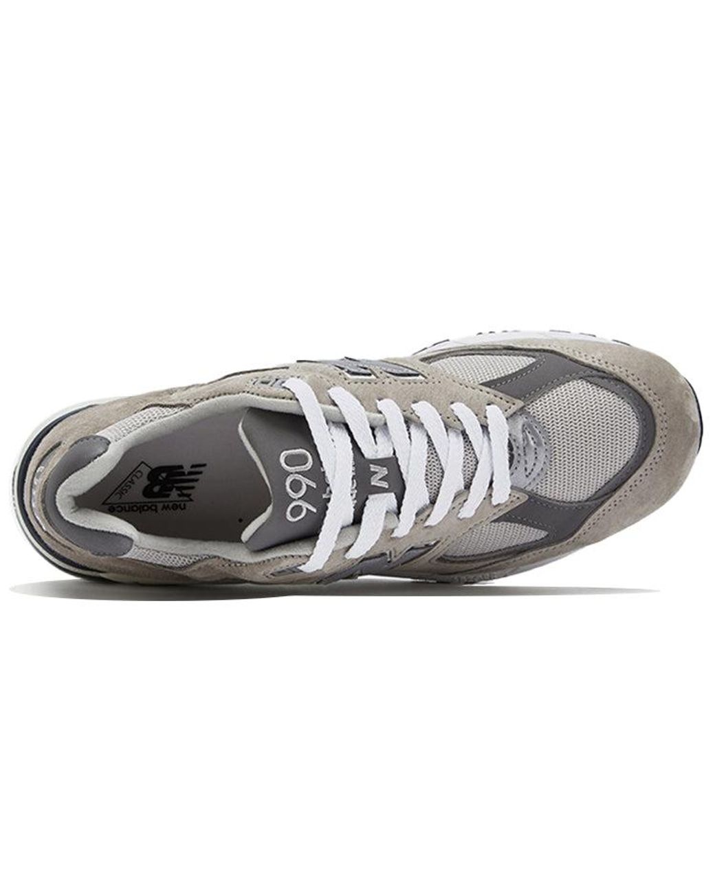 New Balance White 990V2 Made for men