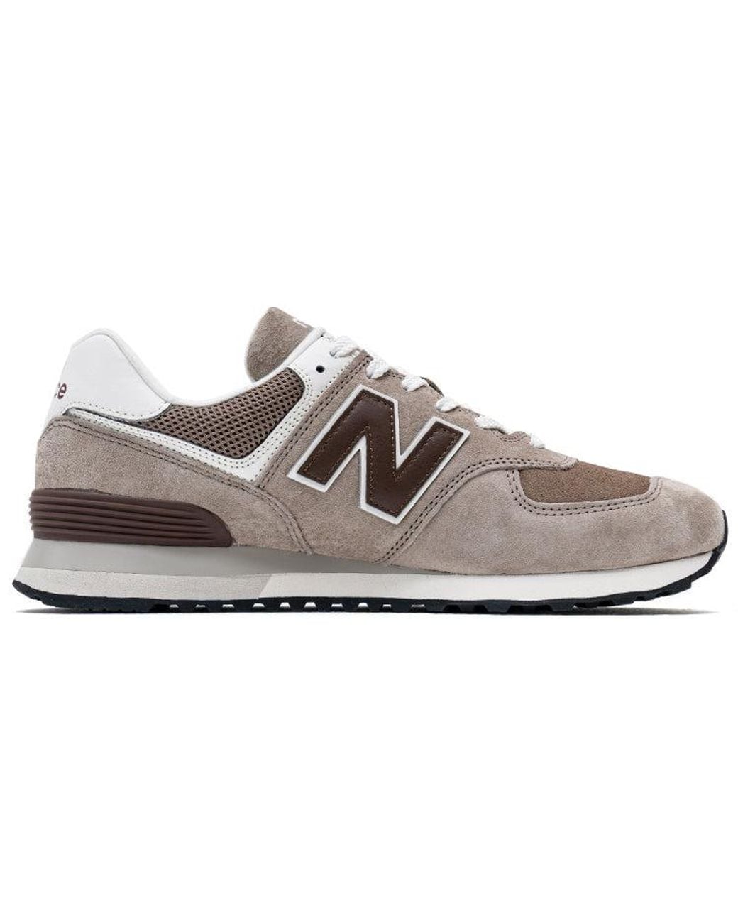 New Balance White 574 for men