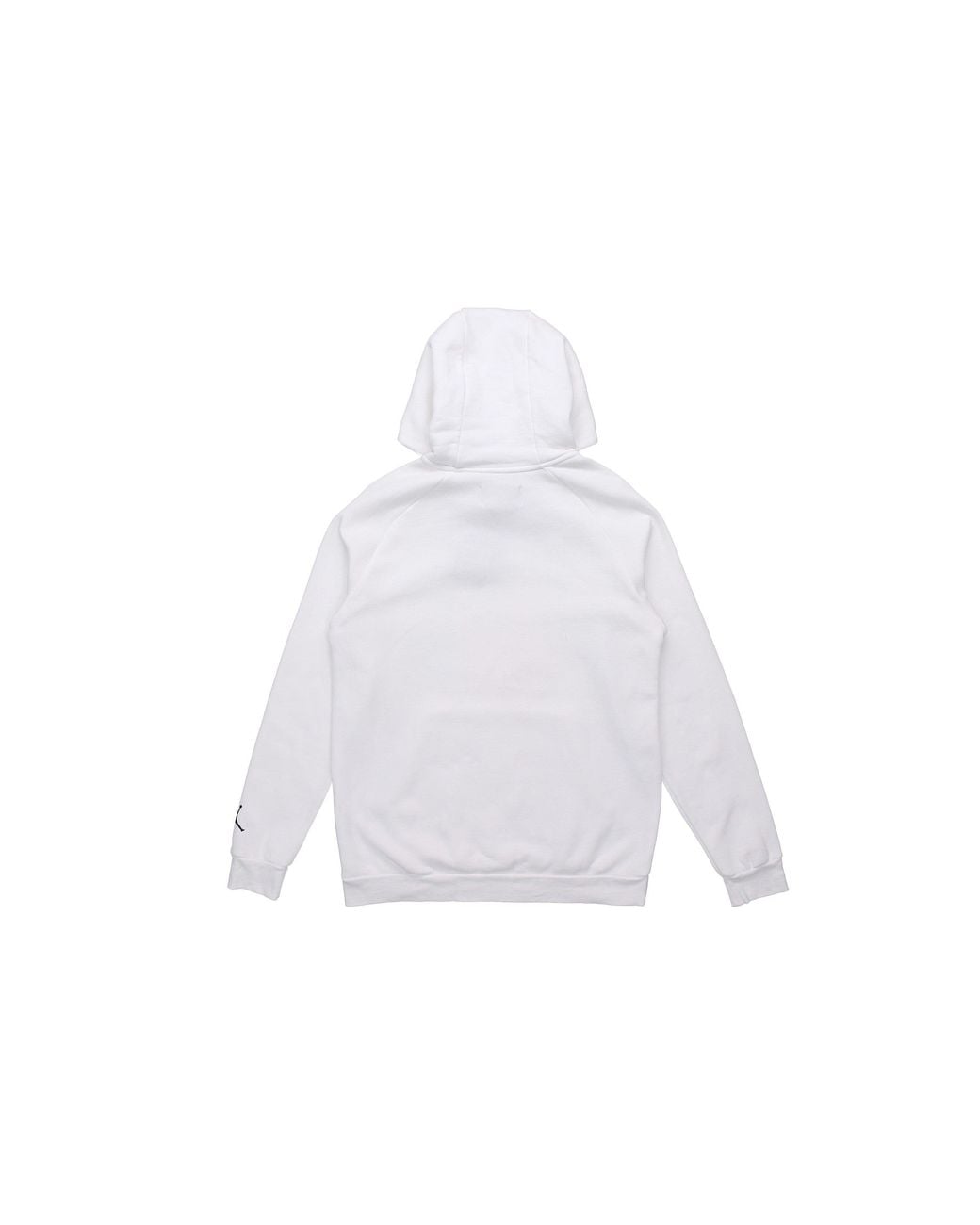 Nike White Jumpman Chimney Printing Fleece Stay Warm Pullover for men