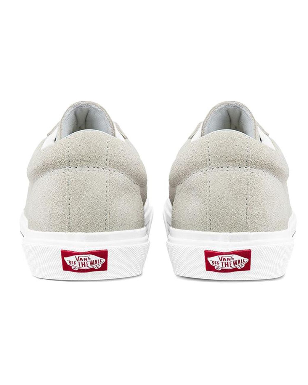 Vans White Sk8 Mid Suede Sid Shoes/ Creamy for men