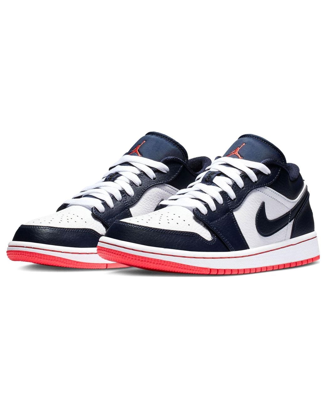 Nike Blue 1 Retro Low 'Obsidian Ember Glow' for men