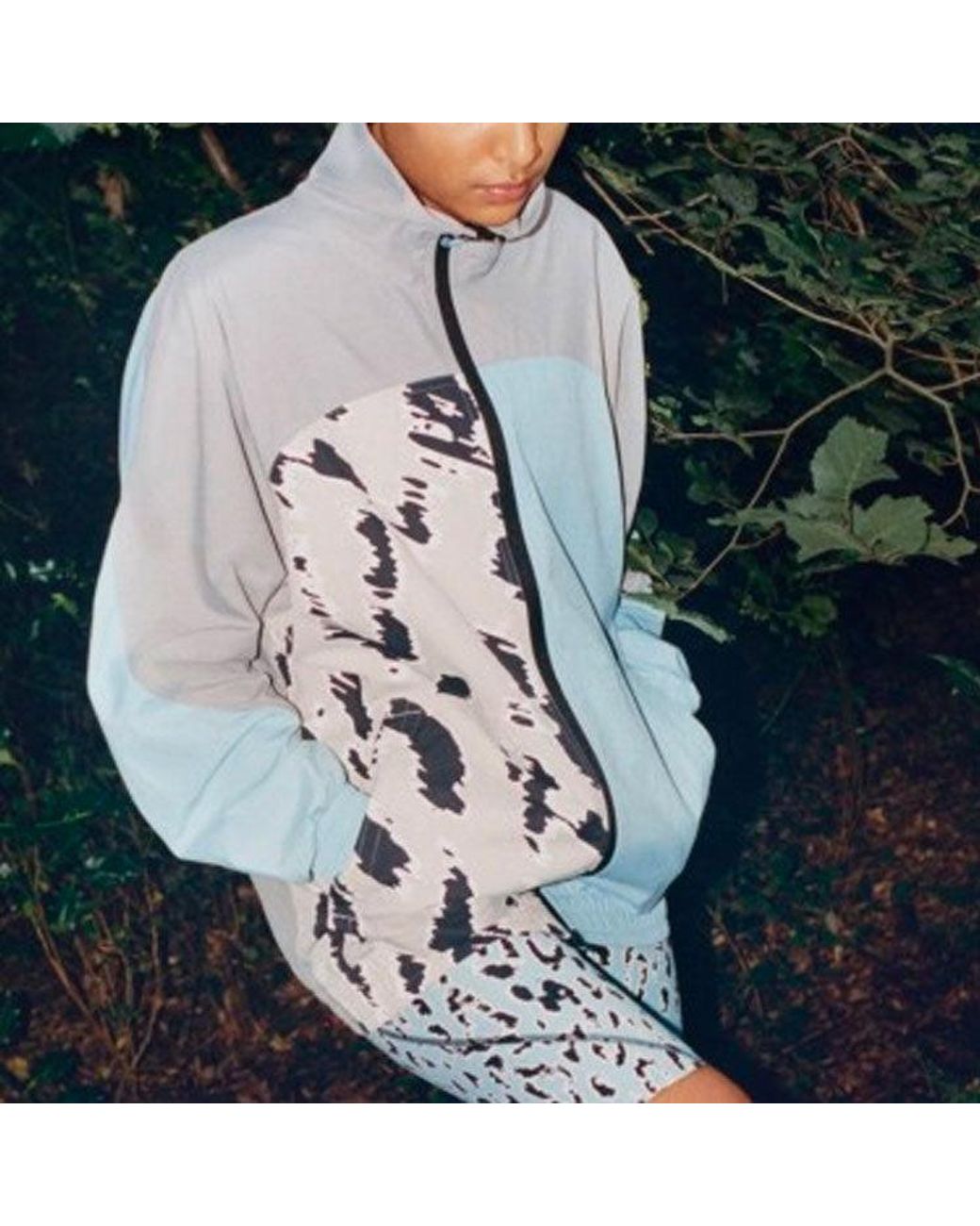 Adidas Blue (Wmns) Sports Jacket Long Sleeves