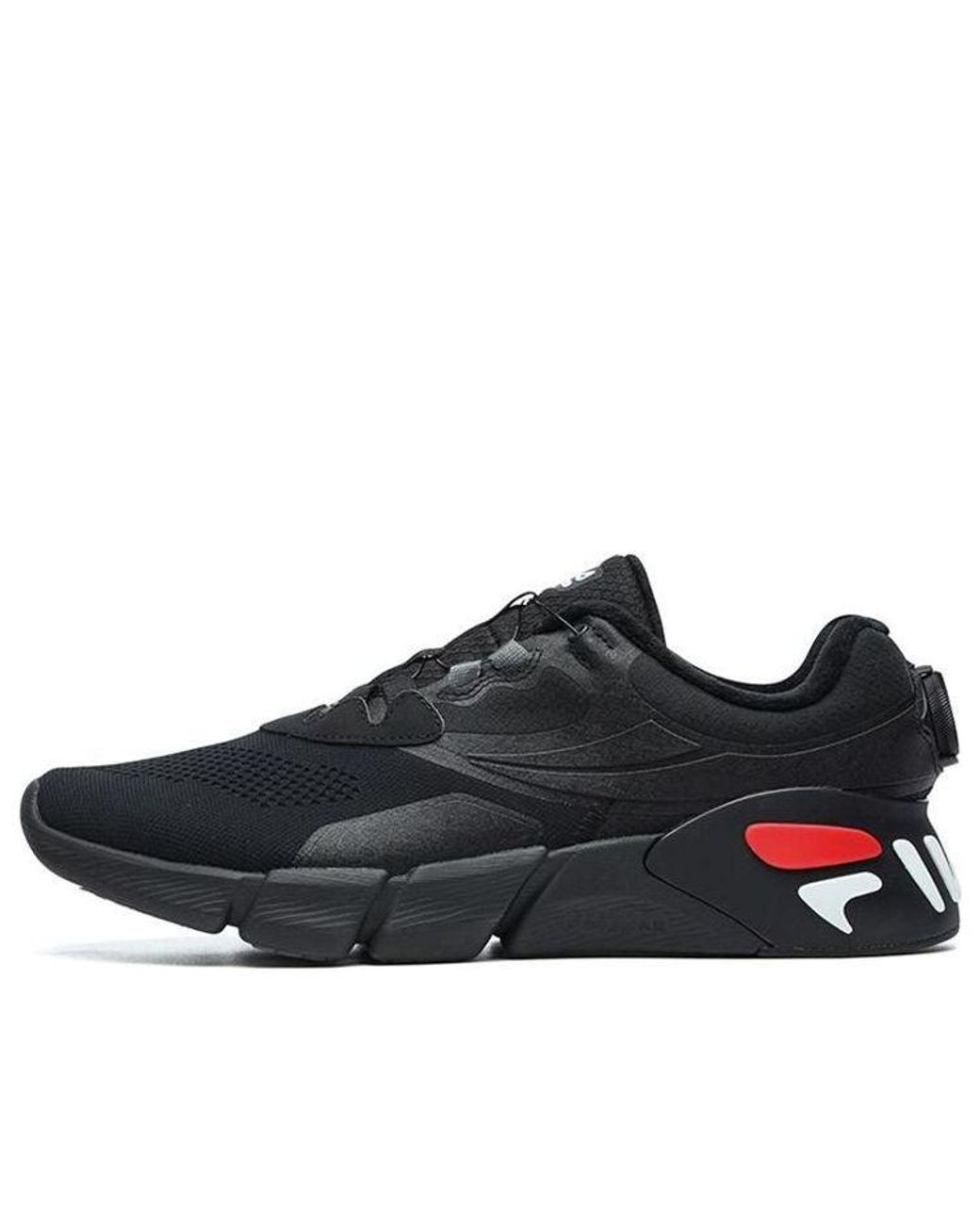 Fila Black Athletics Fleece Low-Top for men