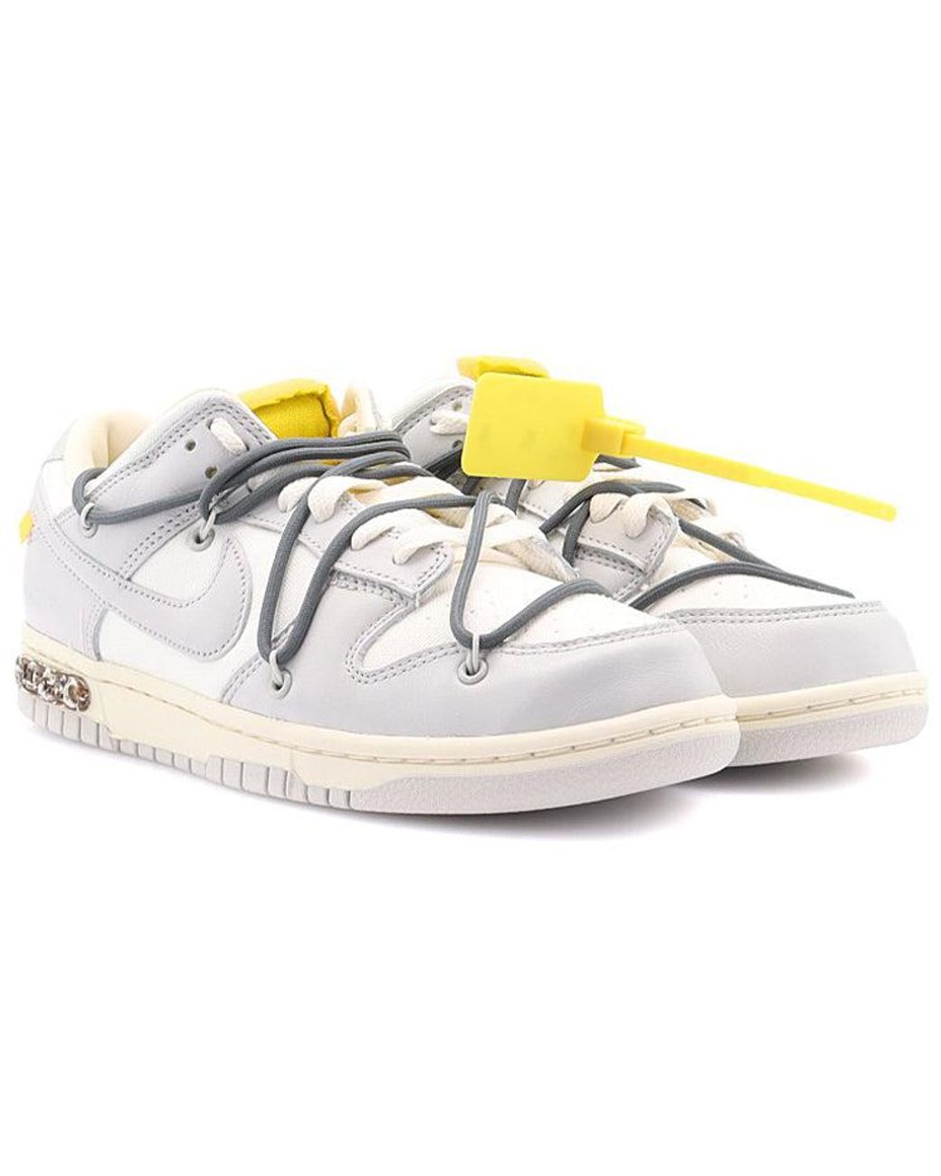 Nike White X Off- Dunk Low 'Lot 41 Of 50' for men