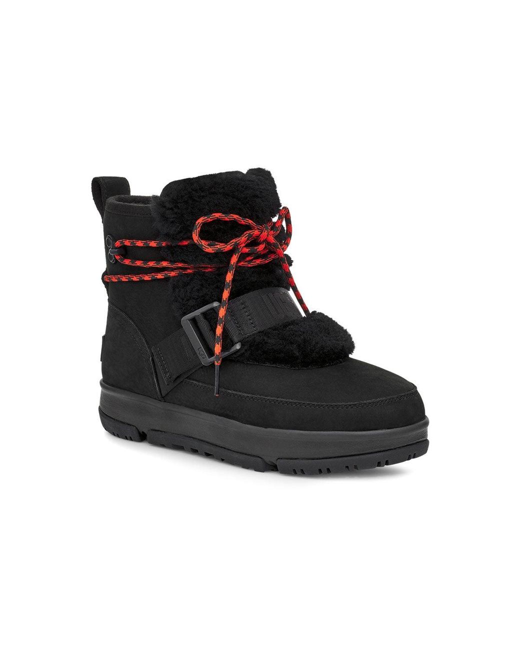 Ugg Black (Wmns) Classic Weather Hiker Fleece Lined