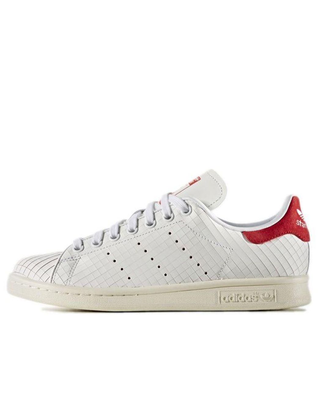 adidas Stan Smith 'sliced White Red' | Lyst