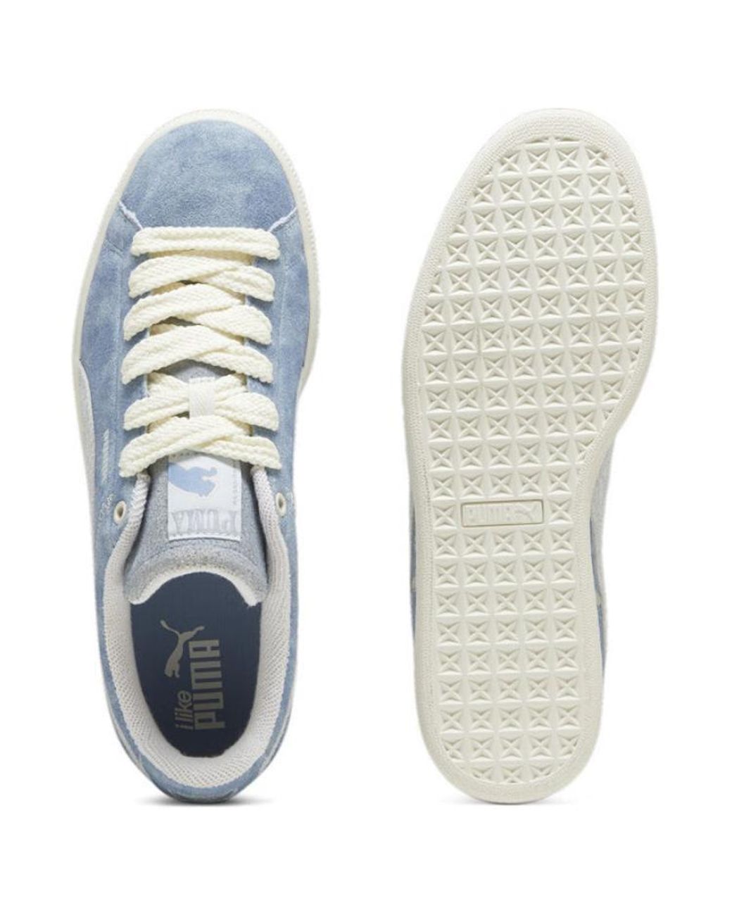 PUMA Blue Suede Basketball Nostalgia 'Dewdrop-Frosted Ivory' for men