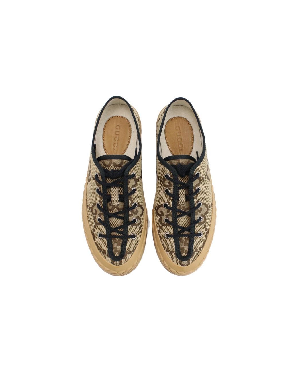 Gucci Brown Gg Canvas Sneaker for men