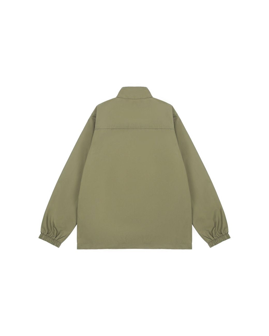 New Balance Green Casual Sports Stand Collar Woven Military Jacket for men