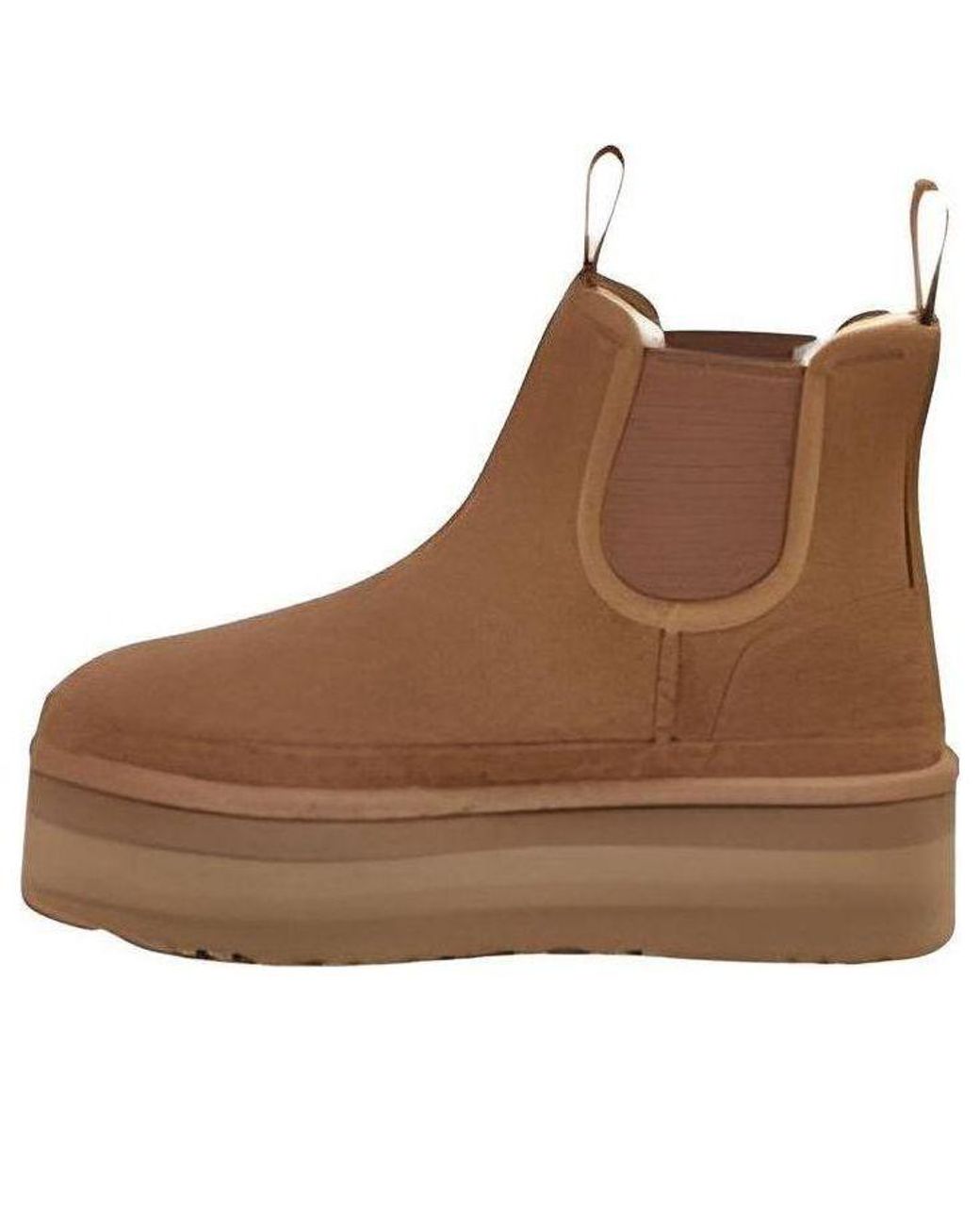 Ugg Brown (Wmns) Neumel Platform Chelsea Boot 'Chestnut'