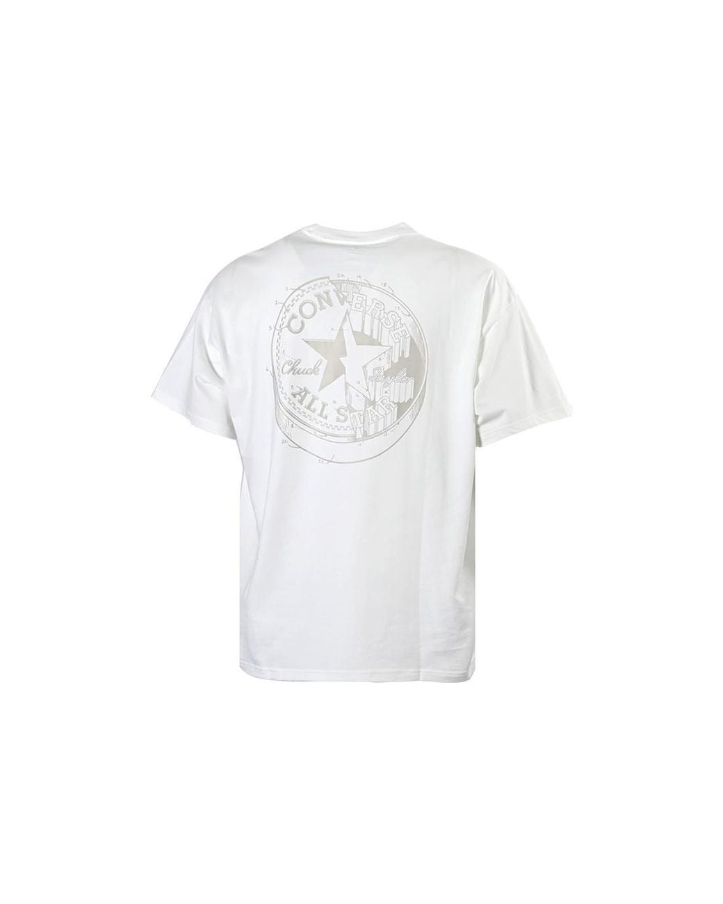 Converse White Chuck Taylor Logo Tee for men