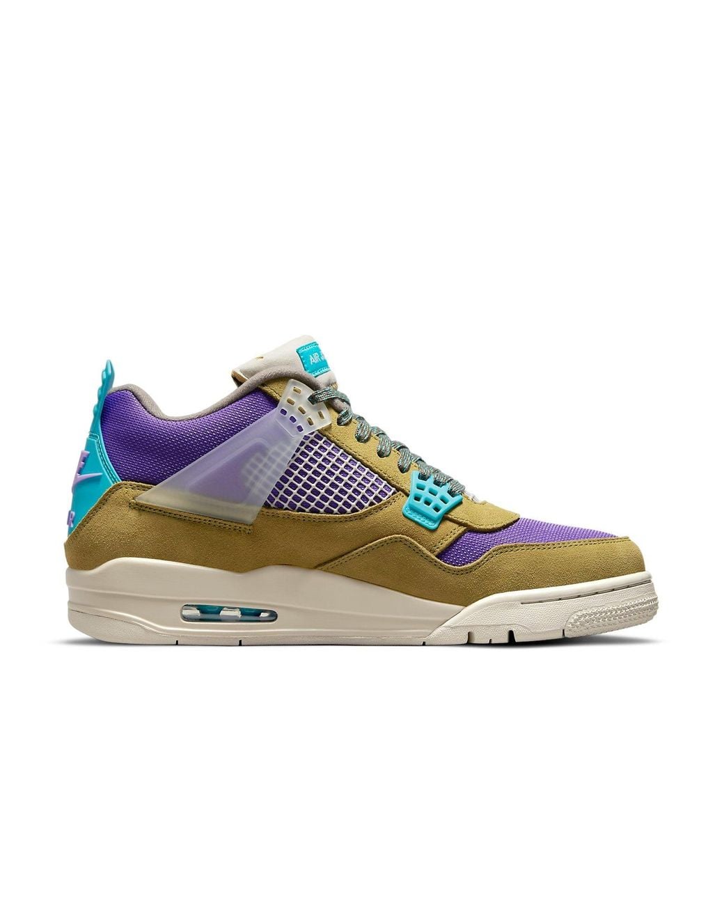Nike Blue 4 Retro X Union La 'Desert Moss' for men