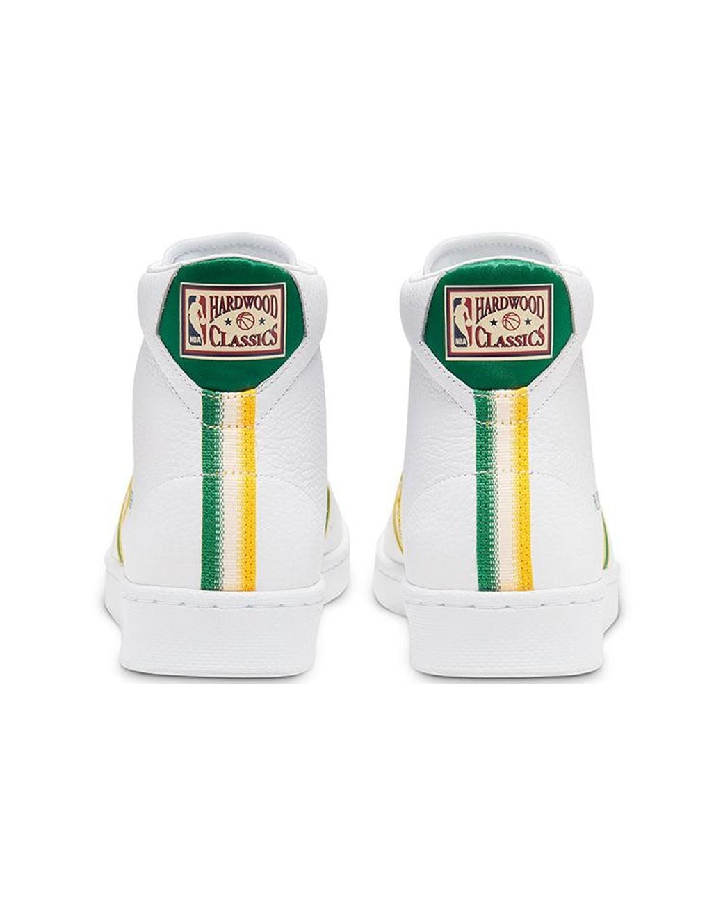 Converse White Pro Leather Mid 'Boston Celtics' for men