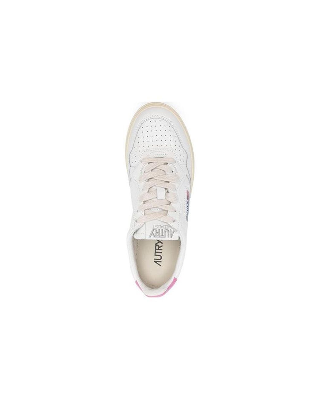 Autry White (Wmns) Medalist Low Leather