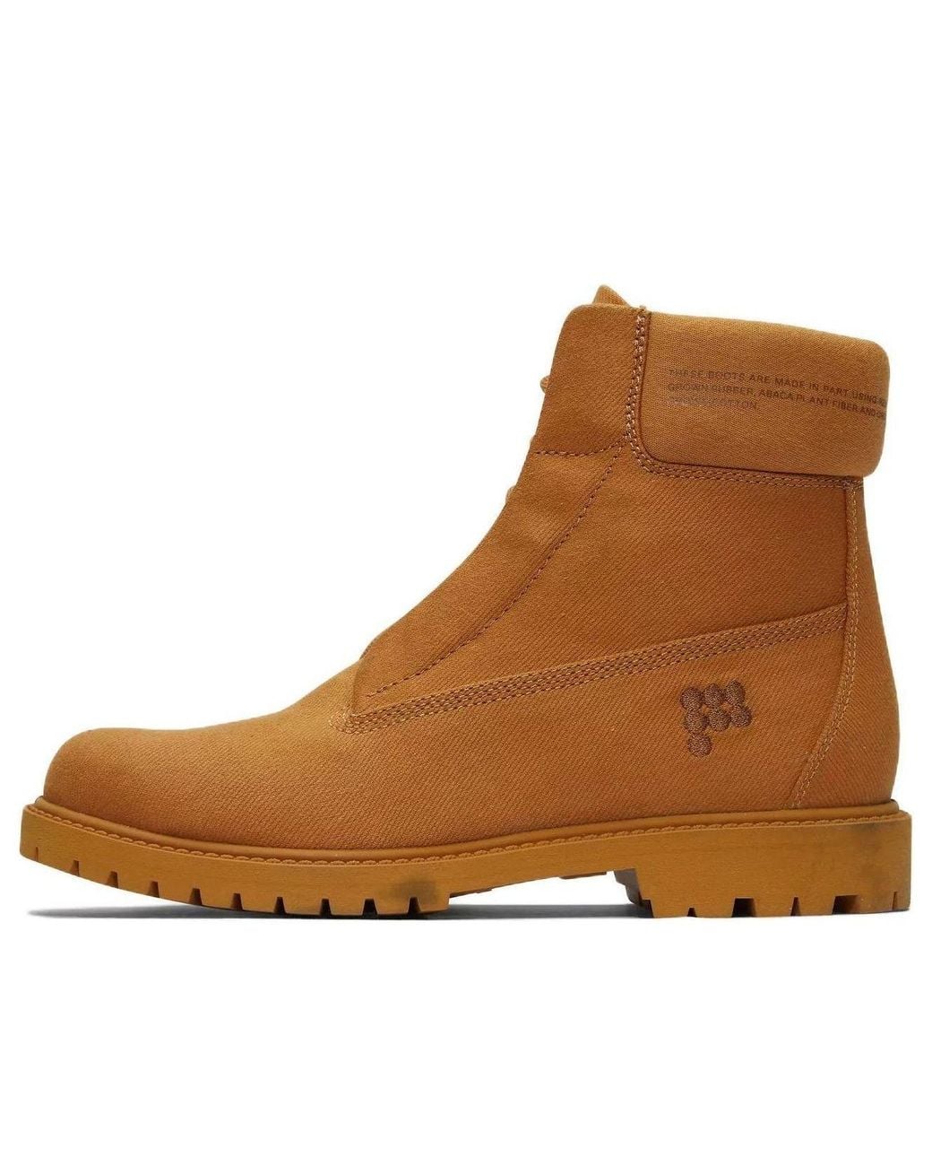 Timberland Brown (Wmns) X Pangaia Waterproof Inch Boots 'Wheat'