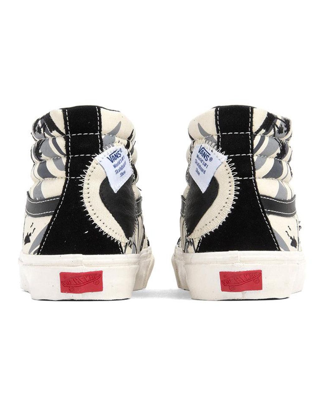 Vans Black Sk8-Hi Lx 'Bricolage' for men
