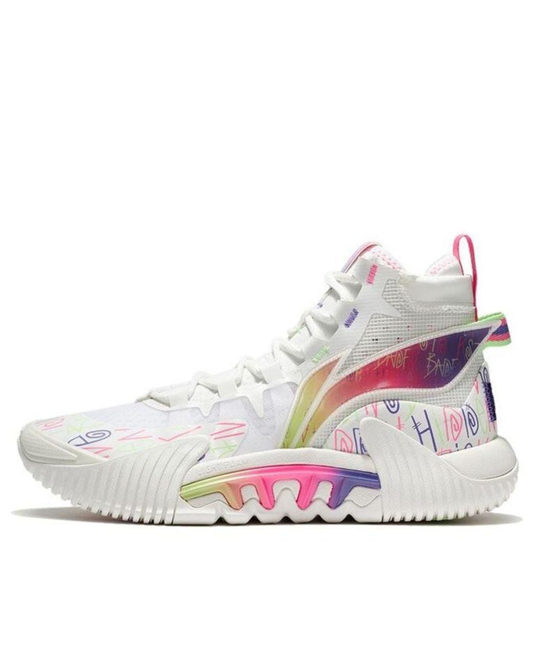 Li-ning Multicolor 2 Shock Absorption Wear-resistant Creamy for men
