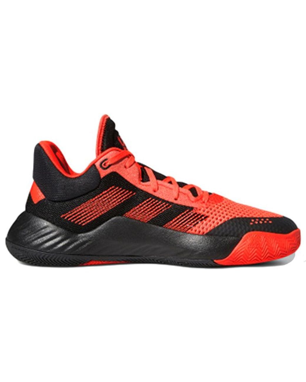 Adidas Red D.O.N. Issue #1 Gca 'Solar' for men