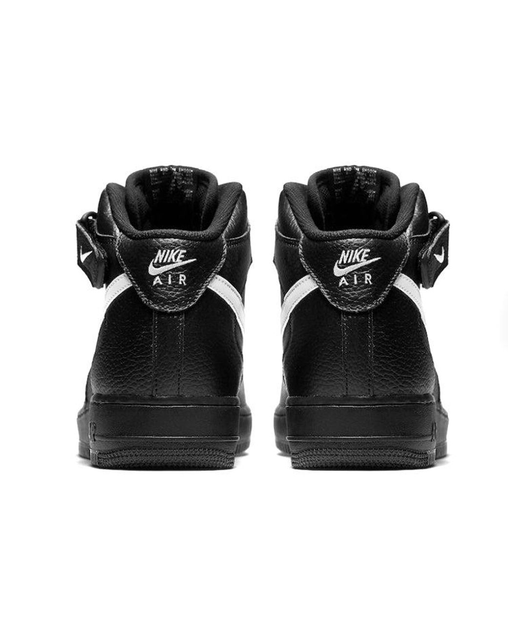 Nike Black Air Force 1 Mid '07 Sail' for men