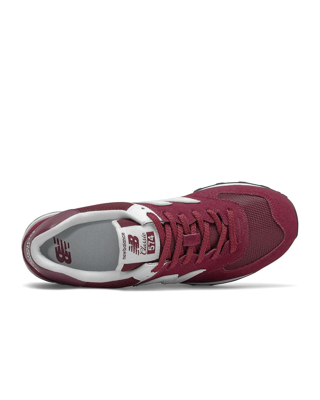 New Balance Red 574 'Garnet' for men