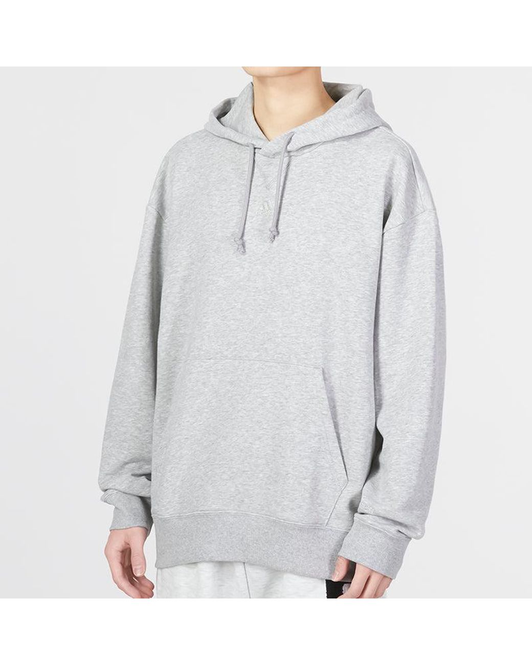 Adidas White All Szn French Terry Hoodie for men