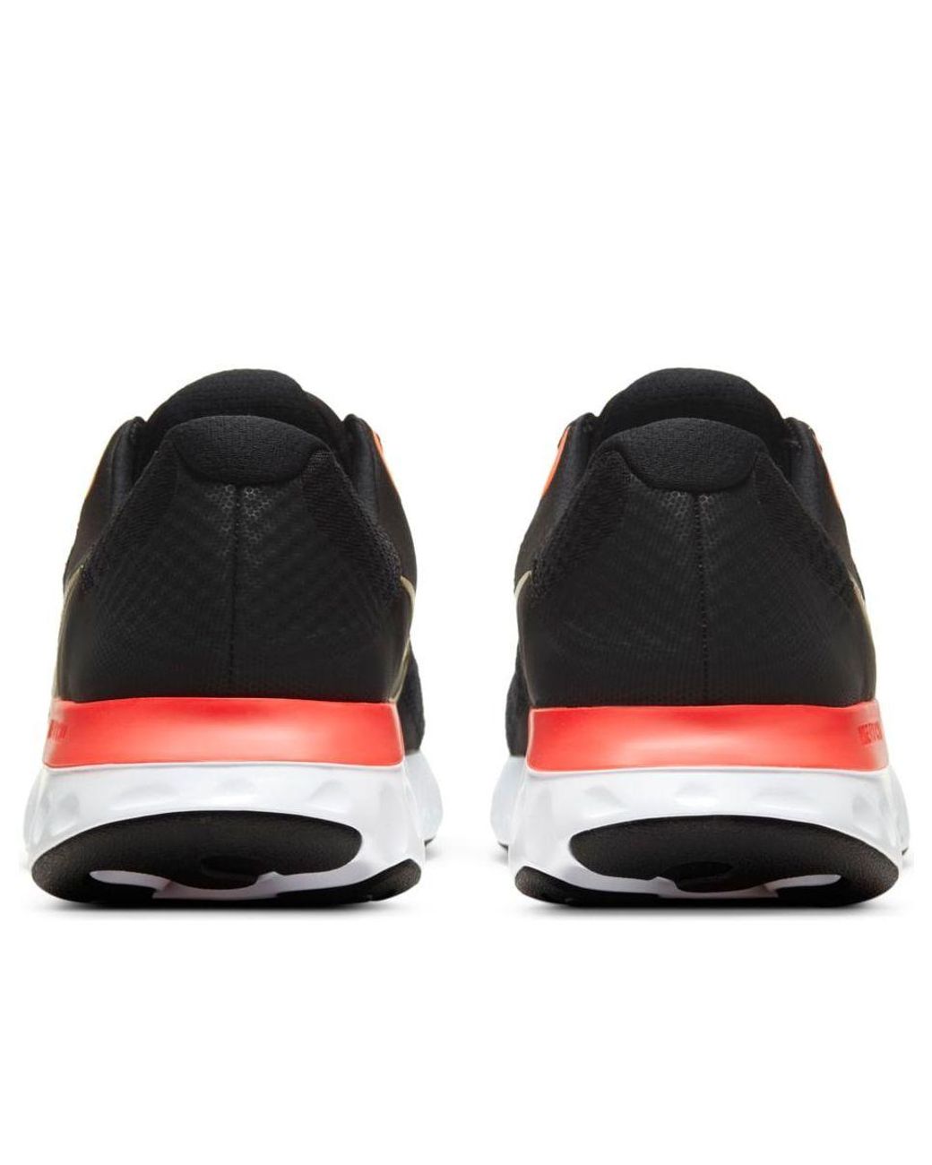 Nike Black Renew Run 2 Bright Crimson' for men