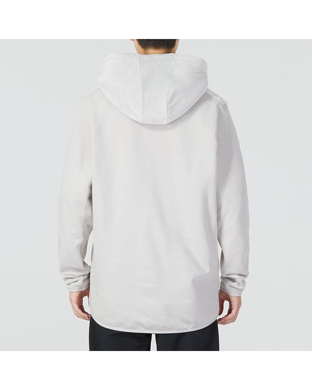 Under Armour White Journey Fleece Hoodie 'Light' for men