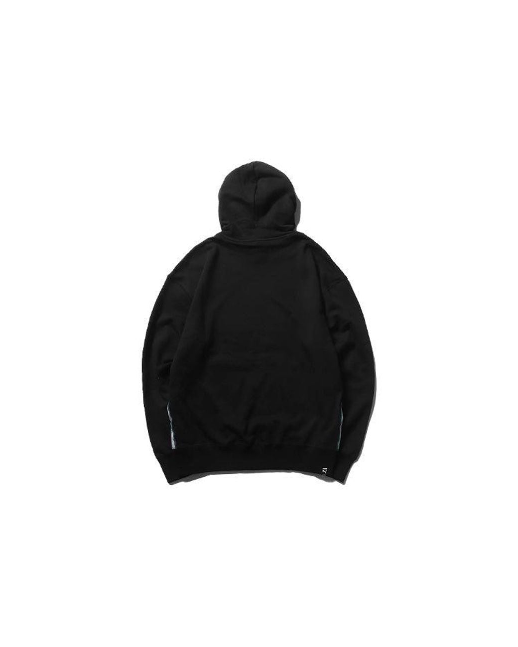 PUMA Black Downtown Hoody Solid for men