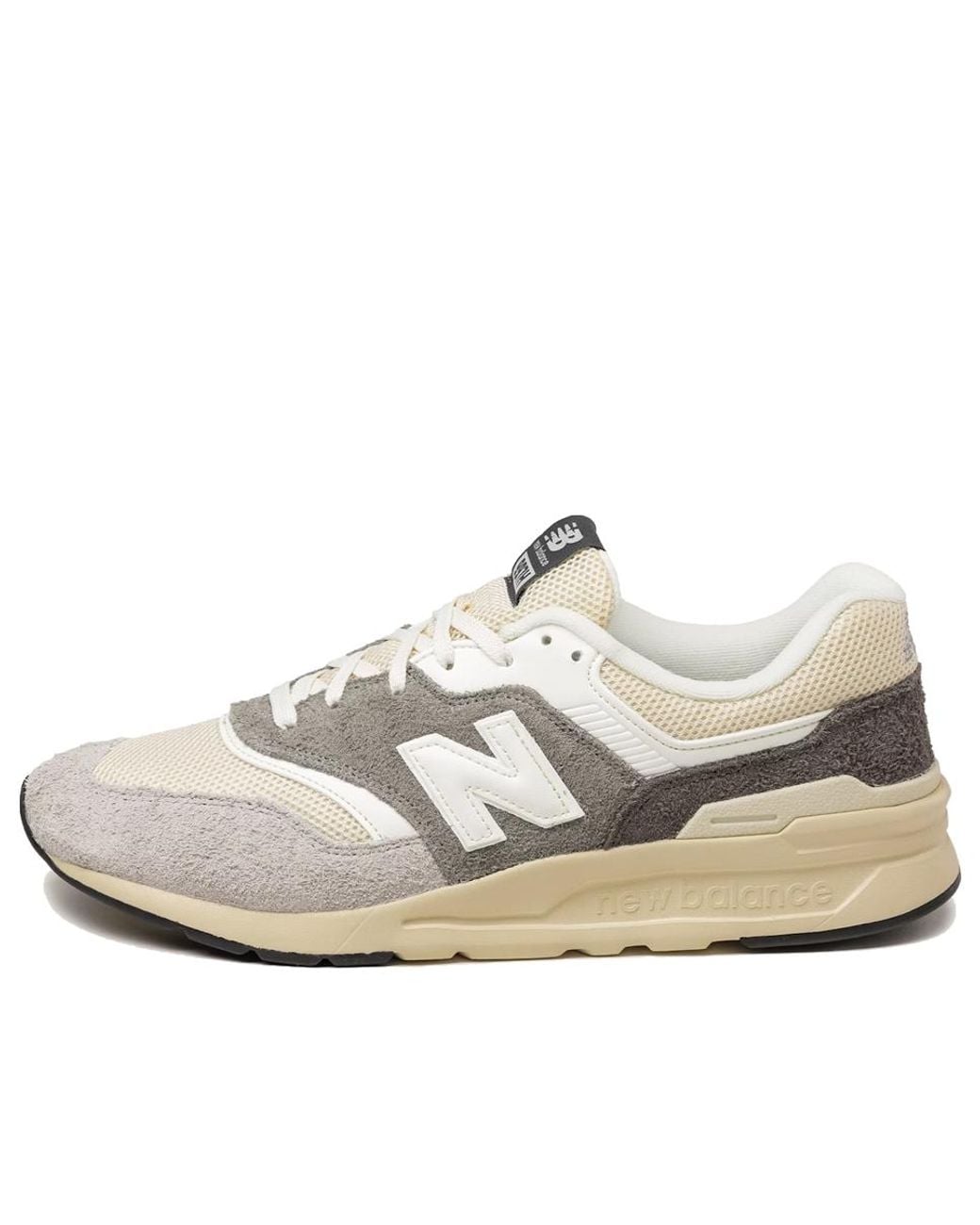 New Balance White 997H 'Light Aluminum' for men