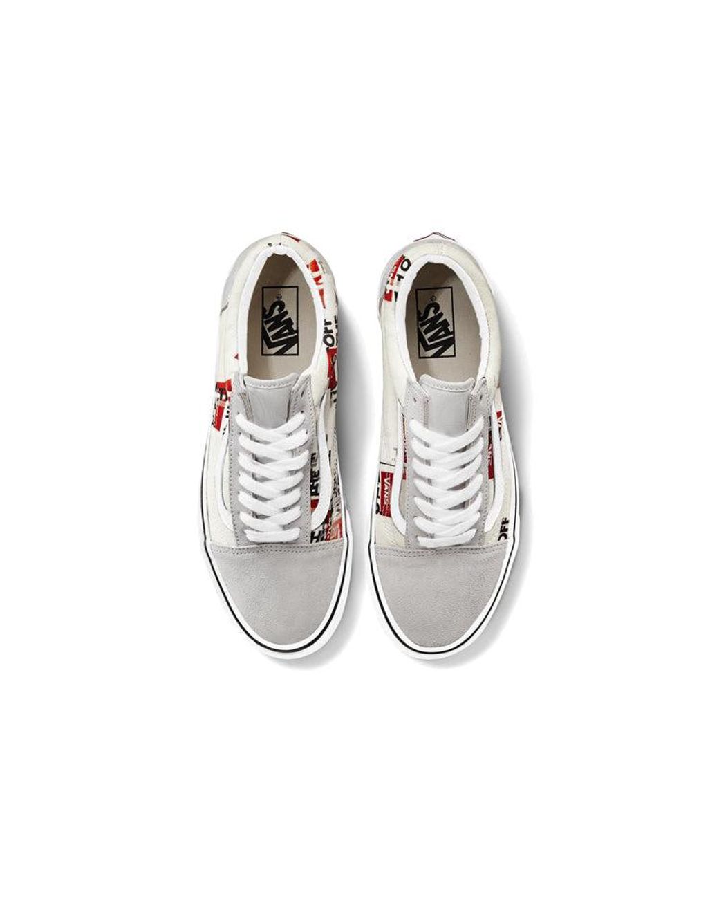 Vans White Old Skool 'Packing Tape for men