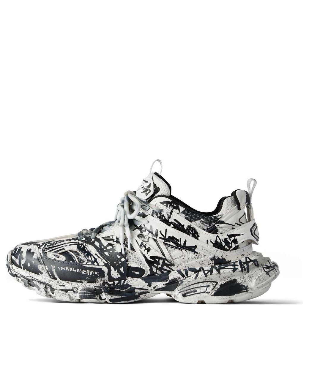 Balenciaga Black Track Graffiti for men