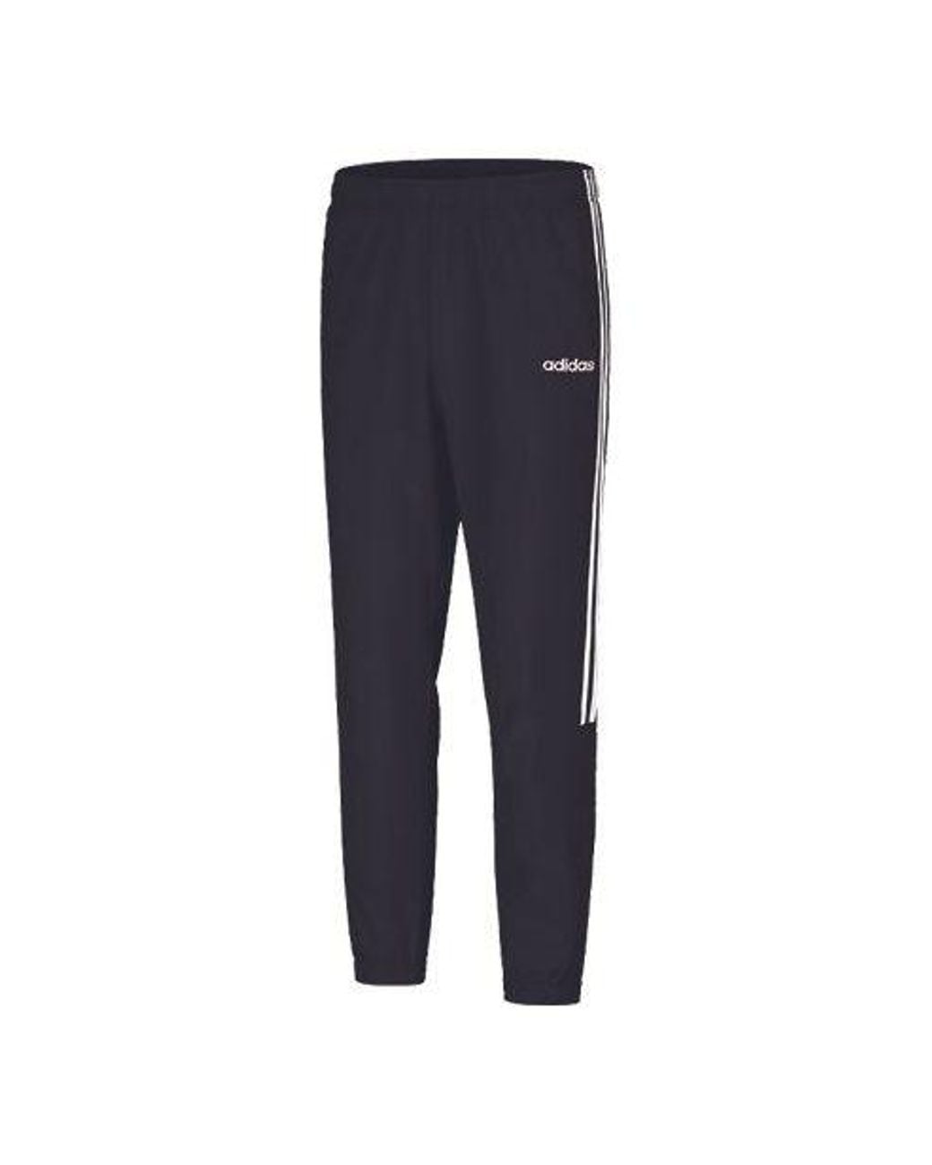 Adidas Blue 3S Wvn Pt Sports Stylish Pants for men
