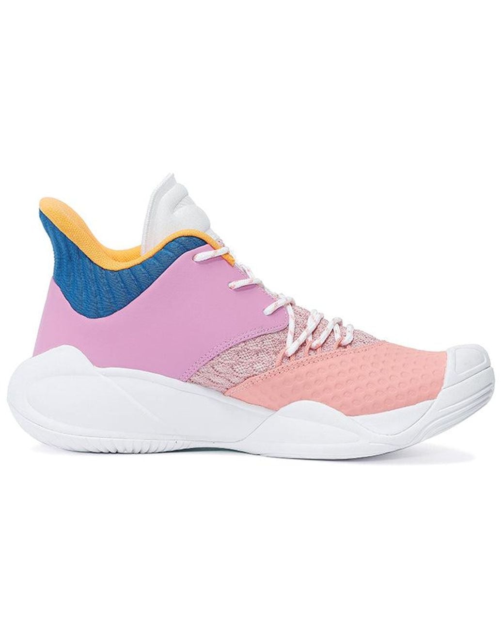 Anta Pink Basketball Series Sneakers Mid for men