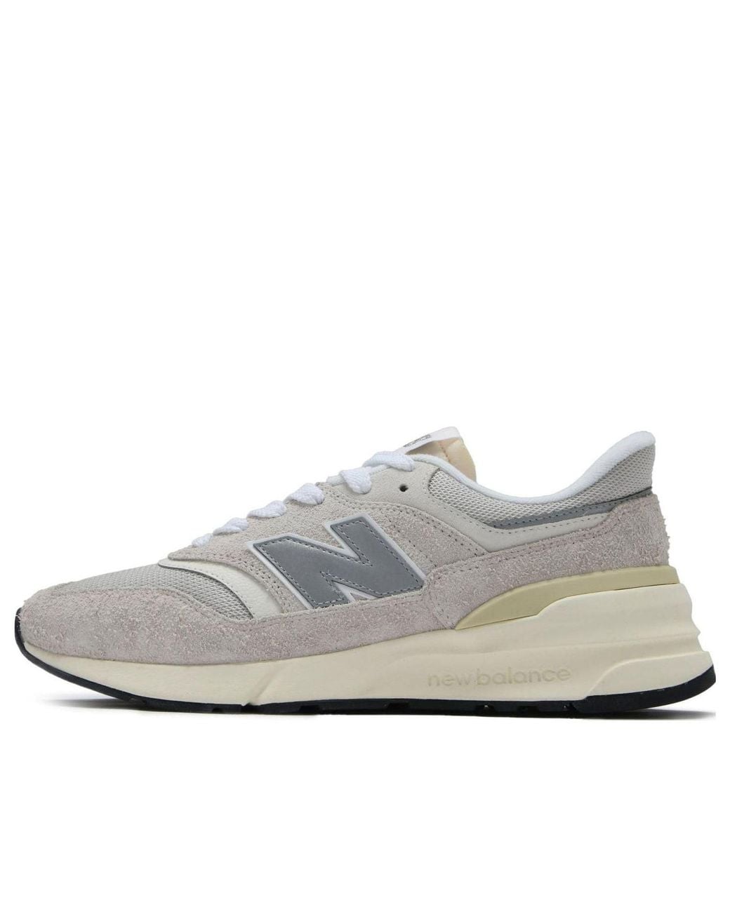 New Balance White 997 'Moonbeam' for men