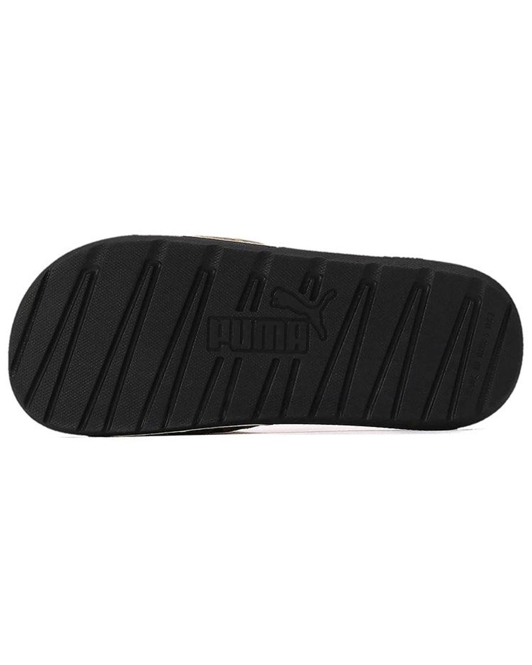 PUMA Brown (Wmns) Cool Cat Sports Leopard Slipper