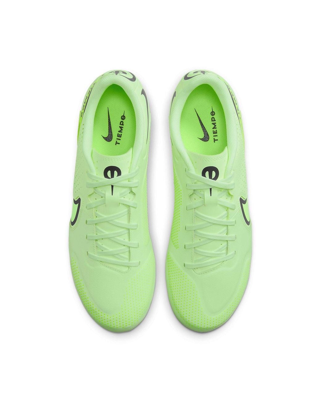 nike tiempo lime green
