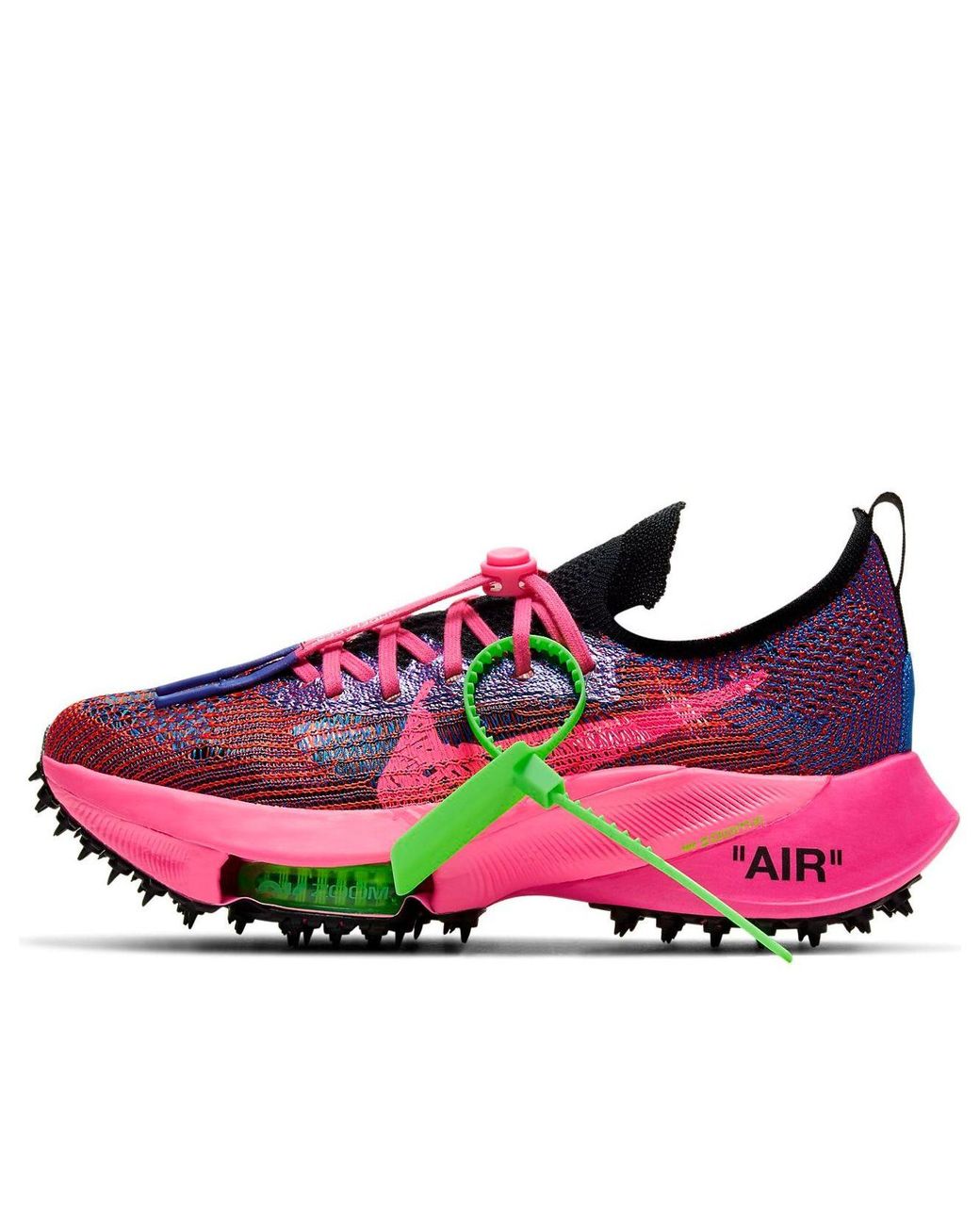Nike Pink X Off- Air Zoom Tempo Next% Glow' for men