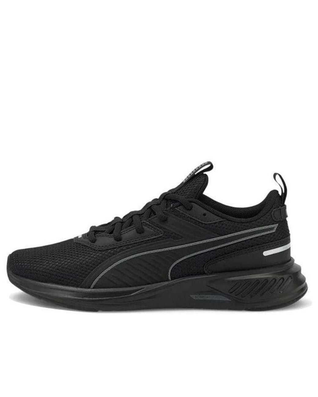 PUMA Black Scorch Runner Castlerock' for men