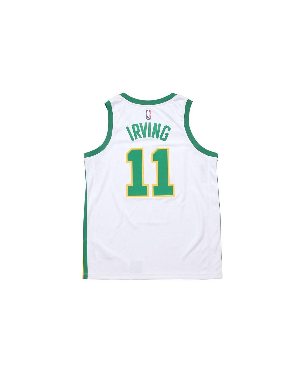 Nike Green Nba 18-19 Kyrie Irving Basketball Jersey for men