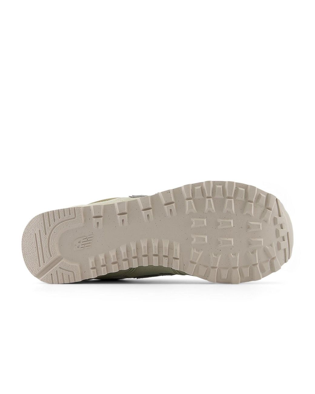 New Balance White (Wmns) 574 'Olivine Dark Stoneware'