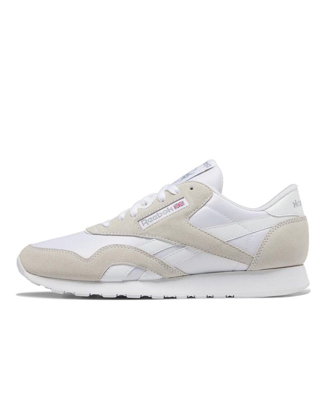 Reebok White Classic Nylon 'Cloud' for men