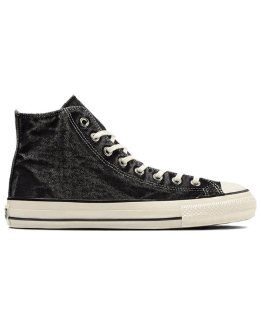 Converse Black All Star Us Aged Denim High Top 'Aged' for men