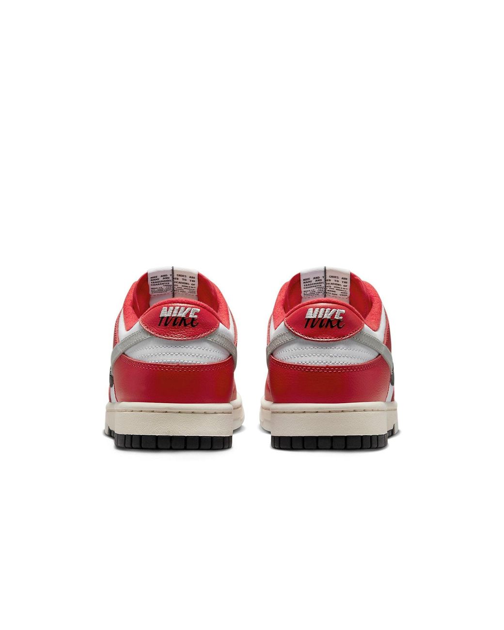 Nike Red Dunk Low 'Chicago Split' for men