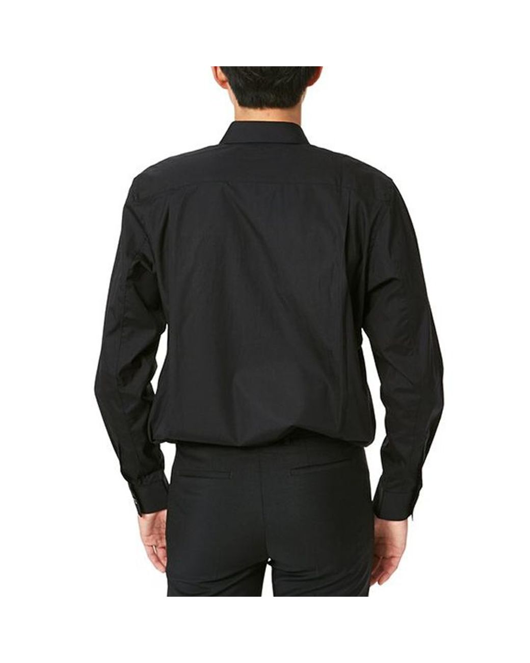 COMME DES GARÇONS PLAY Black Emblem Button Down for men
