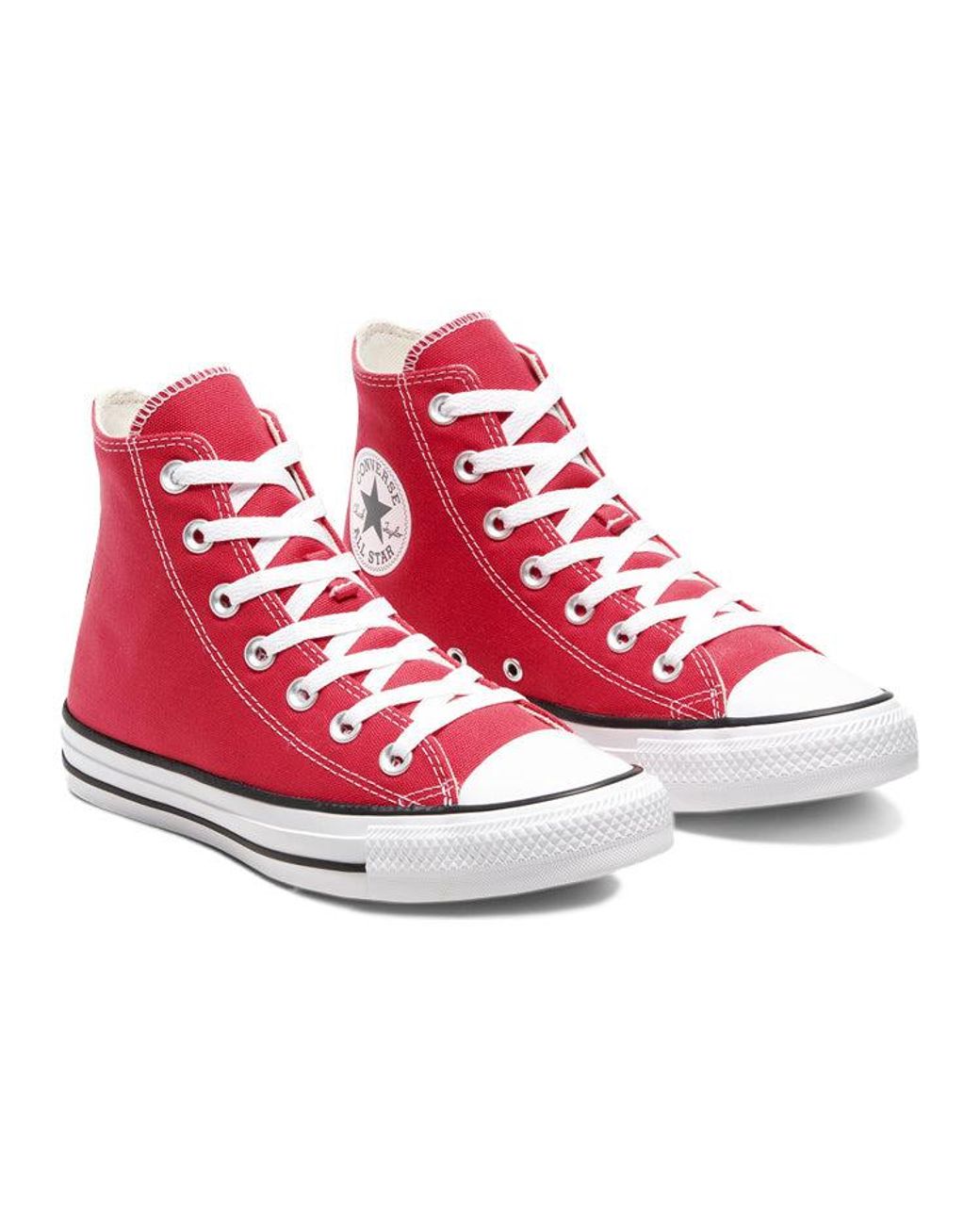 Converse Red Chuck Taylor All Star Hi 'Carmine' for men