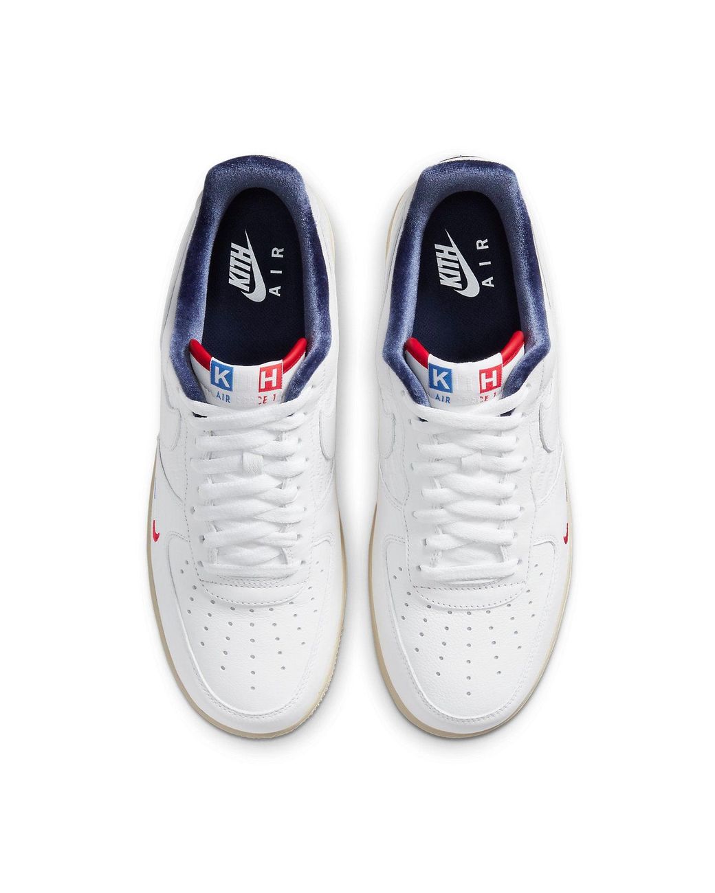 Nike White X Kith Air Force 1 Low 'France' for men