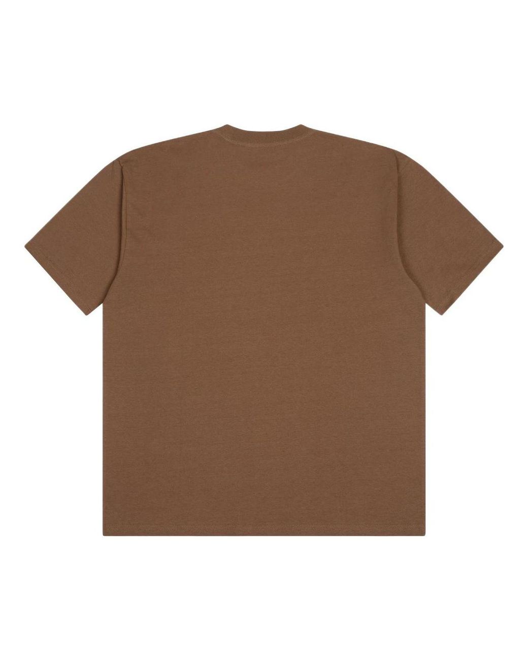 Drew House Brown Basic T-Shirt for men