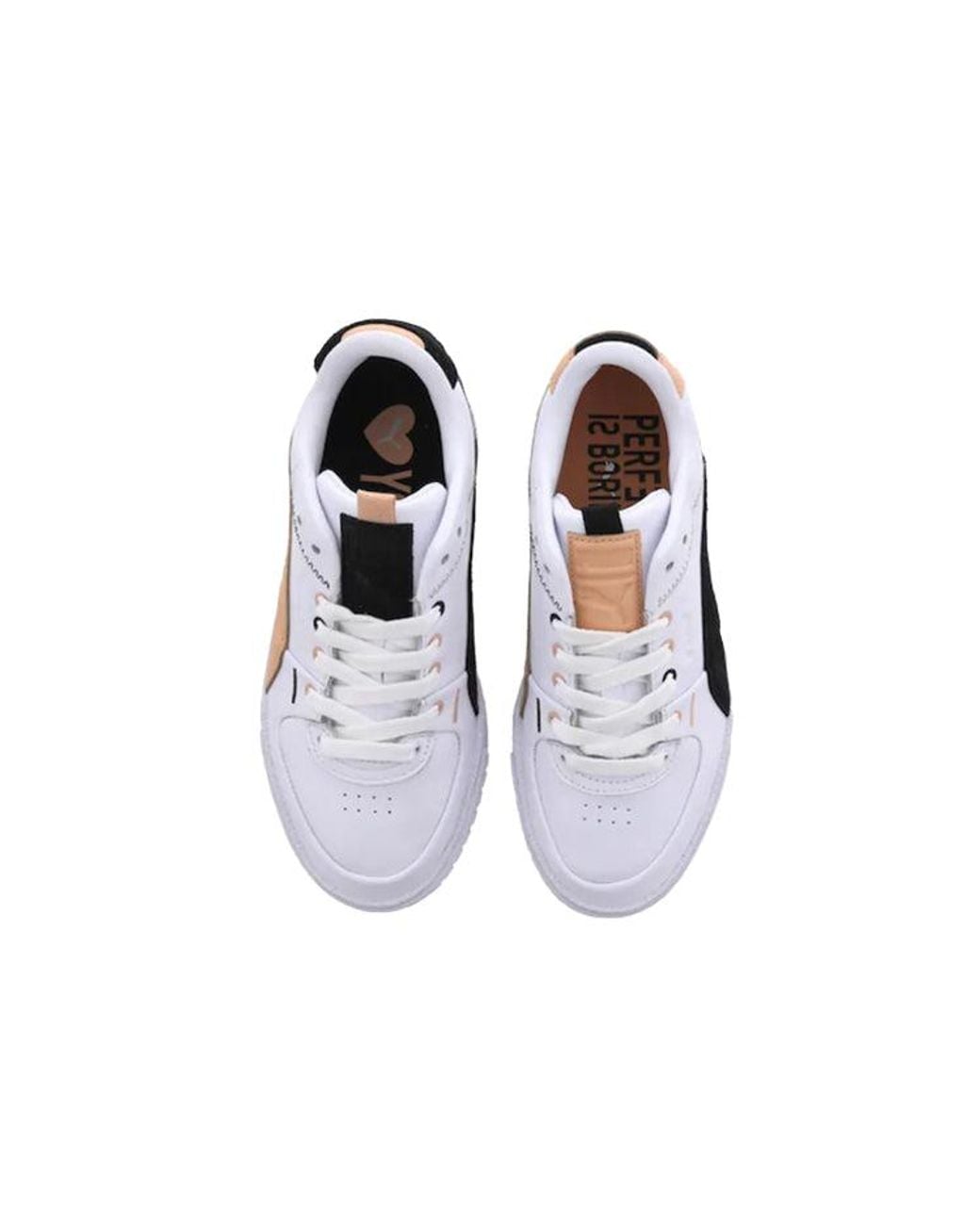 PUMA White (Wmns) Cali Sport Asymetric