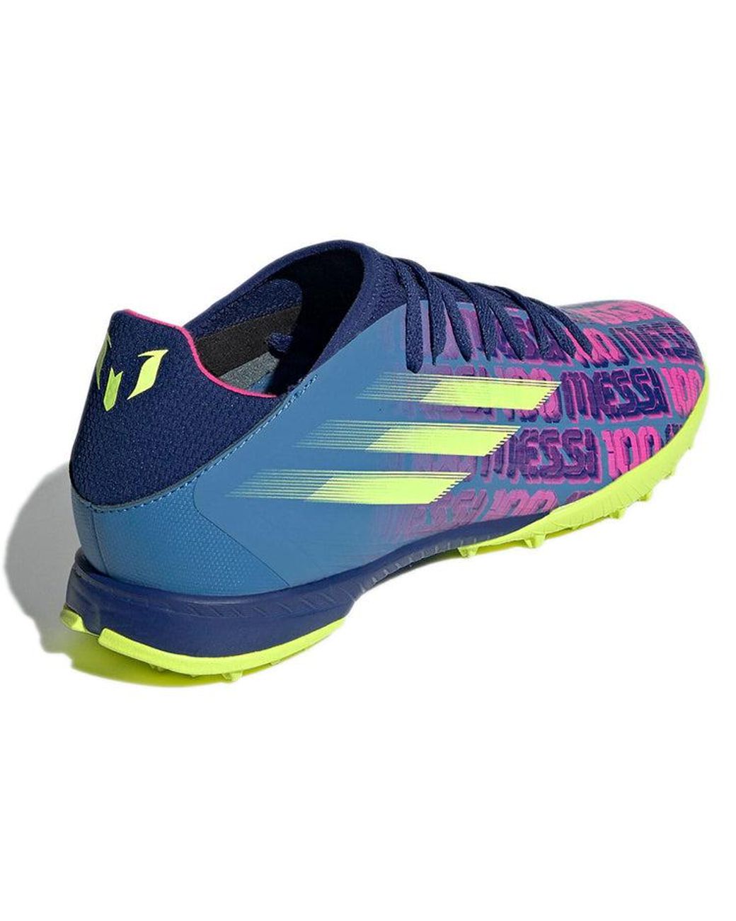 Adidas Blue X Speedflow Messi.3 Tf 'Numbersup' for men