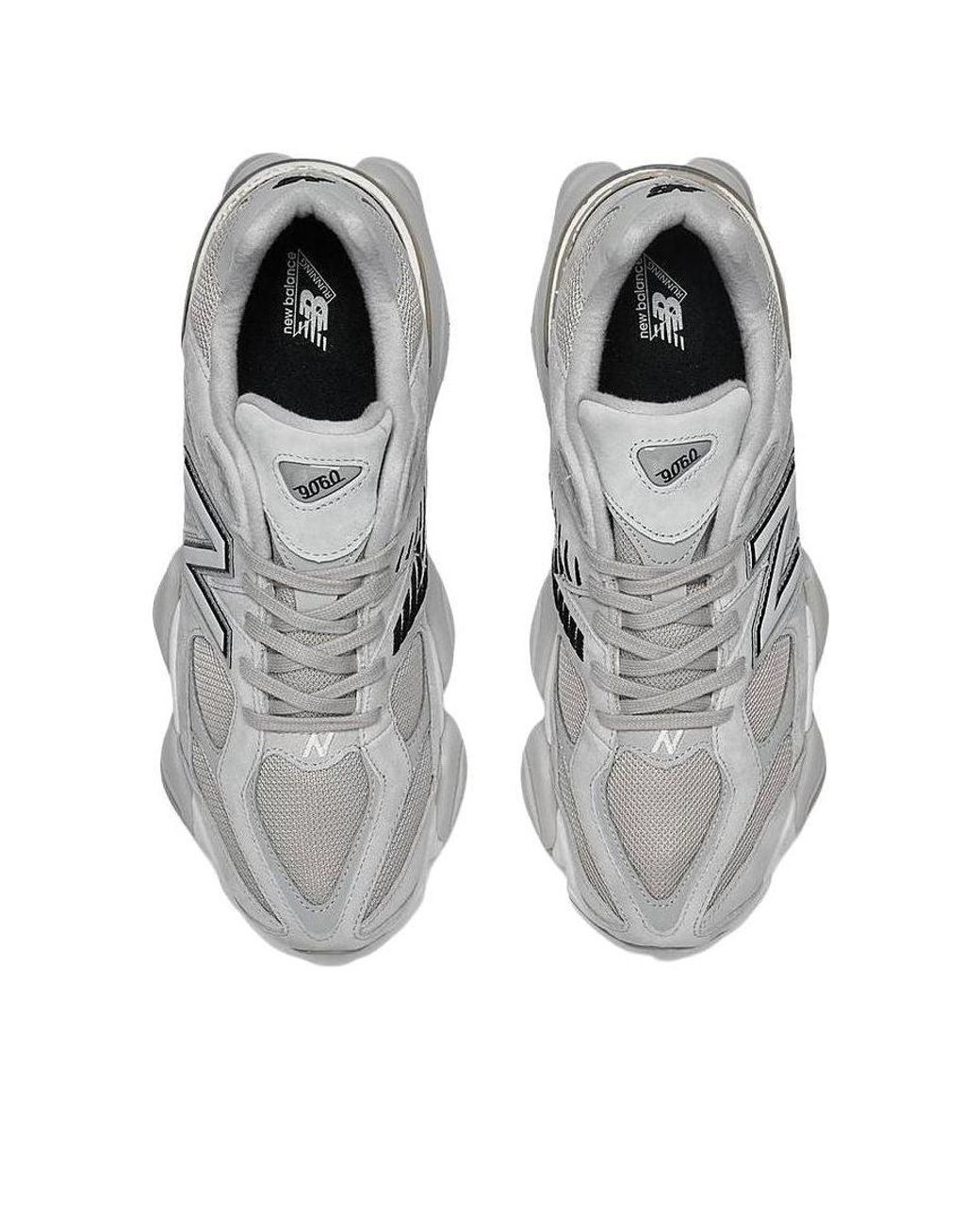 New Balance Gray 9060 Metallic' for men